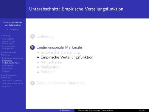 Statistische Methoden der Datenanalyse - HEPHY