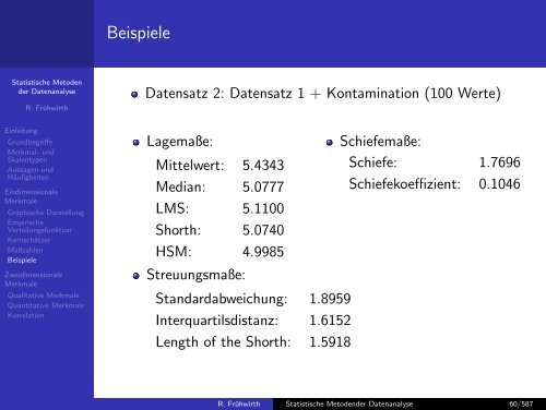 Statistische Methoden der Datenanalyse - HEPHY