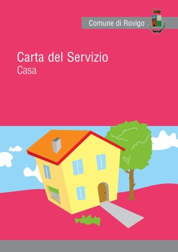 Carta Servizio Casa - Comune di Rovigo