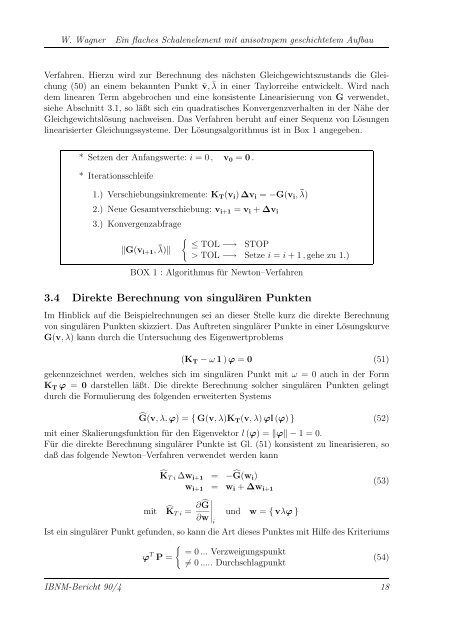 Ein flaches Schalenelement mit anisotropem geschichtetem Aufbau