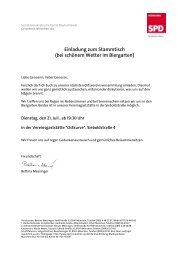 Einladung zum Stammtisch - SPD Ortsverein München-Au