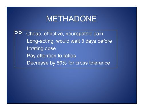 OPIOID CONVERSIONS