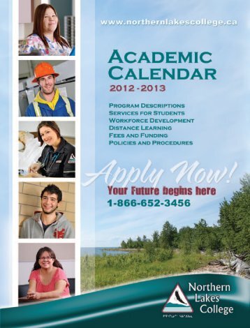 NLC Calendar (PDF) - Northern Lakes College