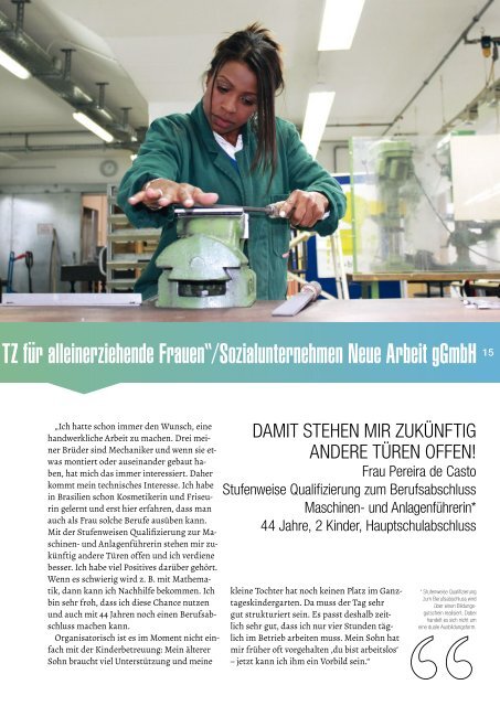 TeilzeiT ausbildung – Good-Practice-Beispiele von und für Unternehmen!