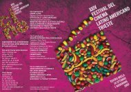 Depliant sezioni del Festival - Festival del Cinema Latino Americano ...