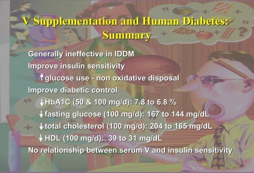 Lessons from Micronutrient Studies in Patients with Glucose ...