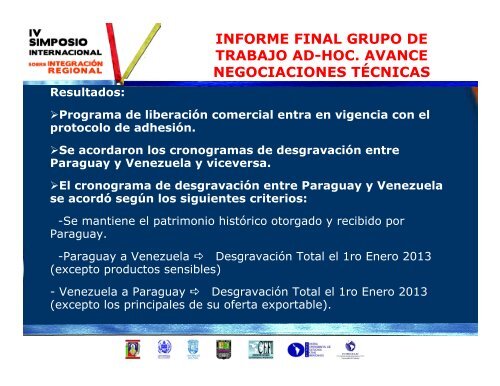 Venezuela: a un aÃ±o del ingreso pleno al Mercosur