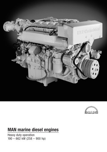 MAN marine diesel engines