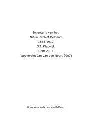 Nieuw-archief-Delfland 1888-1919. - Jan van den Noort homepage