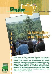 La sylviculture pour 