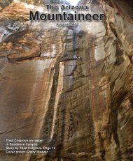 Mountaineer - Arizona Mountaineering Club