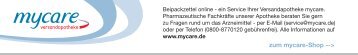 zum mycare-Shop --> - Online Apotheke mycare.at