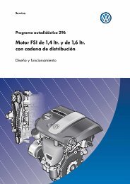 ssp296 Motor FSI de 1,4 ltr. y de 1,6 ltr. con cadena de distribución