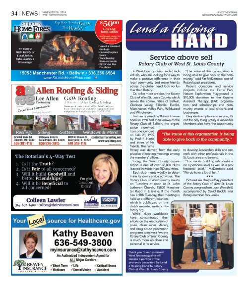 West Newsmagazine 11-26-2014