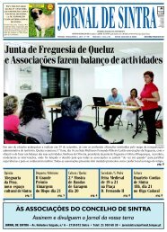Junta de Freguesia de Queluz e AssociaÃ§Ãµes ... - Jornal de Sintra