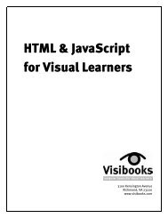 HTML & JavaScript for Visual Learners