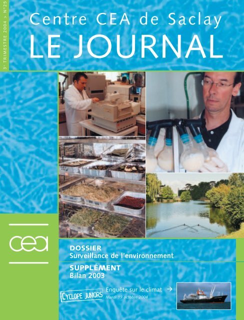 Journal de Saclay n°25 - CEA Saclay