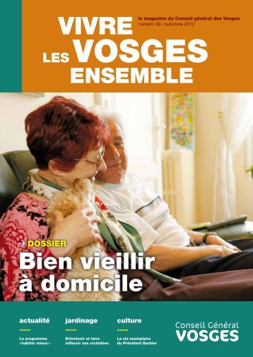 Bien vieillir à domicile - Vosges