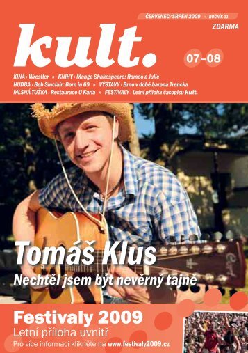Tomáš Klus Nechtěl jsem být nevěrný tajně - Kult