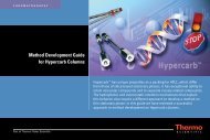 Method Development Guide for Hypercarb Columns