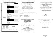 Application form to the Conference Organizing of the Conference ...