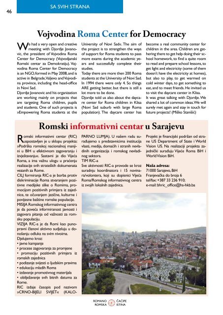 Romano ÄaÄipe - Udruga Roma Zagreba