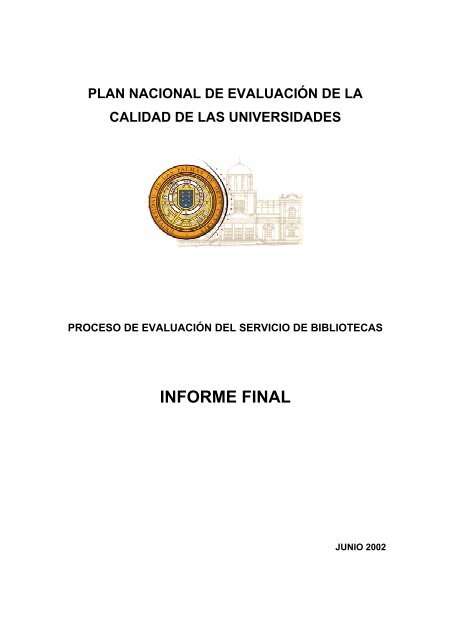 INFORME FINAL - Biblioteca ULPGC