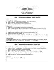 Final Exam Review Sheet - Illinois State University