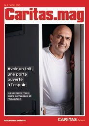 Avoir un toit, une porte ouverte Ã  l'espoir - Caritas GenÃ¨ve