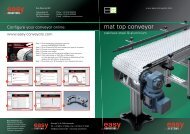 mat top conveyor - easy systems