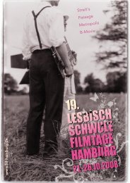 Programmheft als pdf - Lesbisch Schwule Filmtage Hamburg
