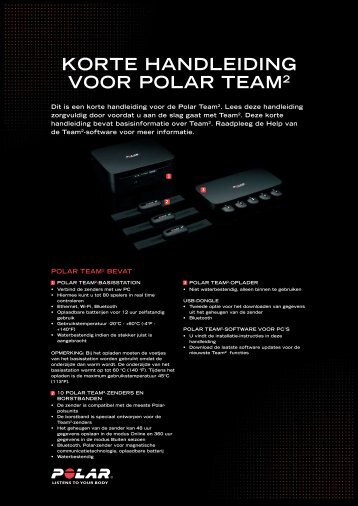 KoRTe HanDLeiDing vooR PoLaR Team2