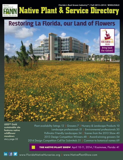 Native Plant & Service Directory - Florida Association of Native ...