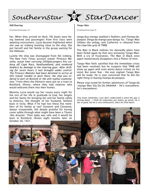 March/April 2013 Newsletter - SouthernStar Home