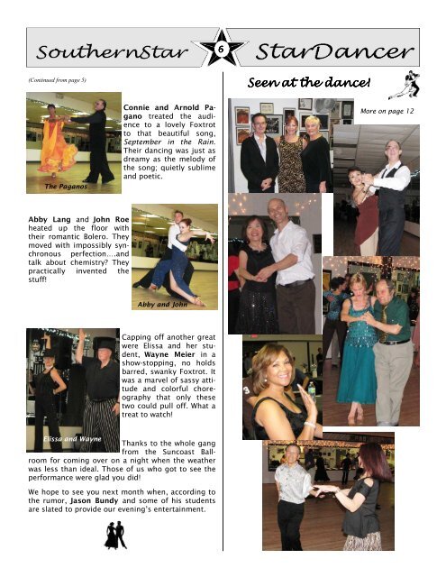 March/April 2013 Newsletter - SouthernStar Home