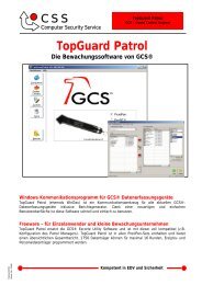 TopGuard Patrol - CSS Computer Security Service GmbH