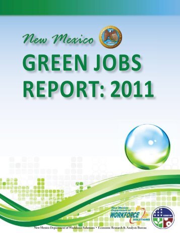 2011 Green Jobs Report.indd - New Energy Economy