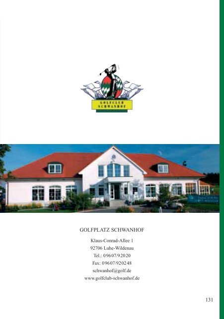 +43(0) - Leading Golf Courses of Germany