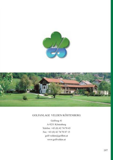 +43(0) - Leading Golf Courses of Germany