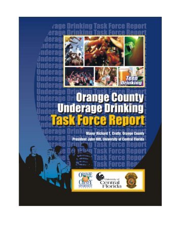 Orange County Underage Drinking Task Force Report