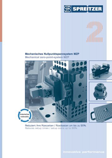 Mechanisches Nullpunktspannsystem MZP