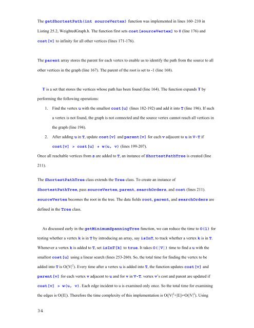 CHAPTER 25 Weighted Graphs and Applications Objectives â¢ To ...