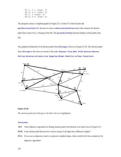 CHAPTER 25 Weighted Graphs and Applications Objectives â¢ To ...