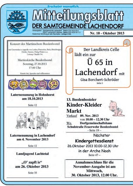 Titel August 2007 (Page 1) - Samtgemeinde Lachendorf