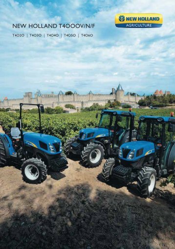 NEW HOLLAND T4OOOV/N/F