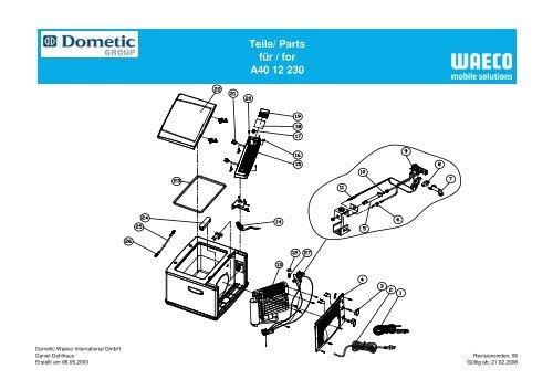 Waeco Spare Parts | Motorceowall.com