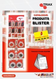 Catalogue Blister 2012 - Triax