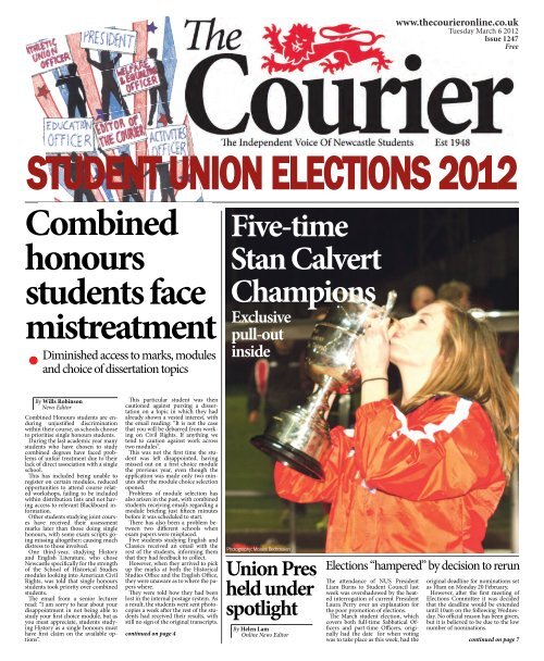 Issue 1247 - The Courier
