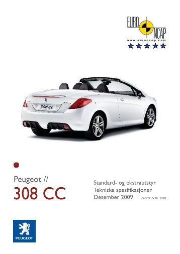 308 CC - Peugeot