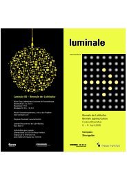 Luminale 08 – Biennale der Lichtkultur - Luminapolis